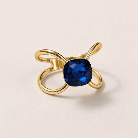 Signature Scarf Rings - Gold