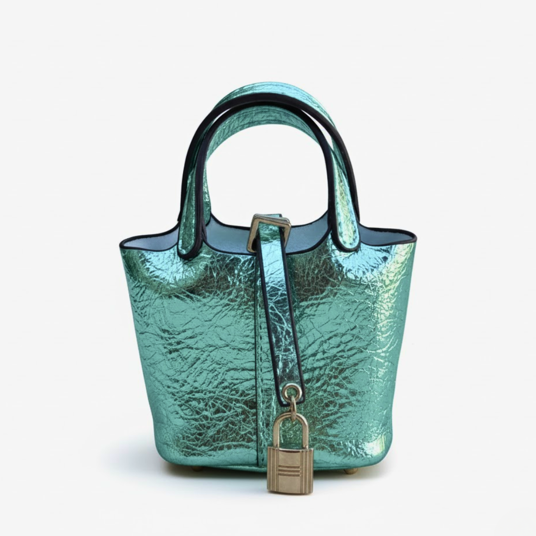 The Prestige – Mini Metallic Luxe Bag Charm