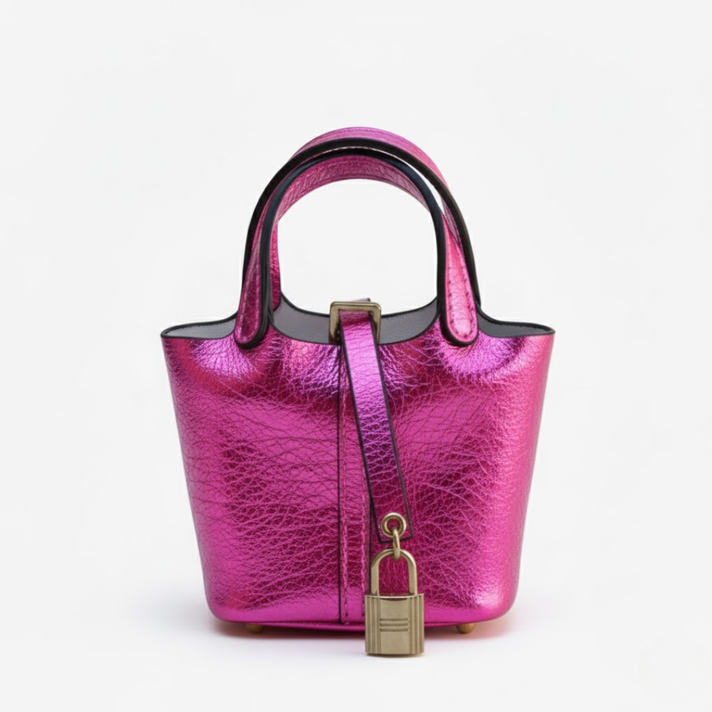 The Prestige – Mini Metallic Luxe Bag Charm