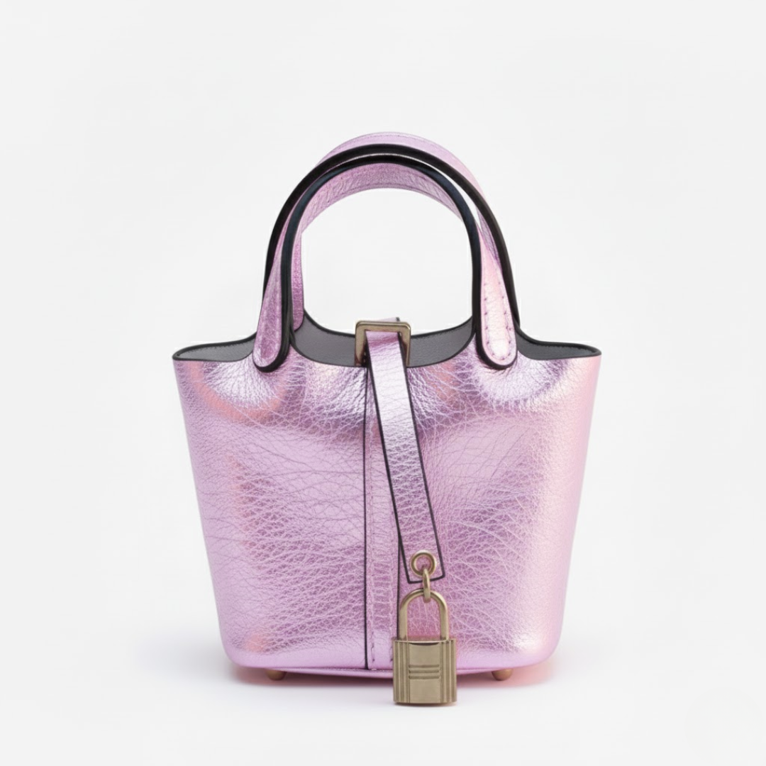 The Prestige – Mini Metallic Luxe Bag Charm