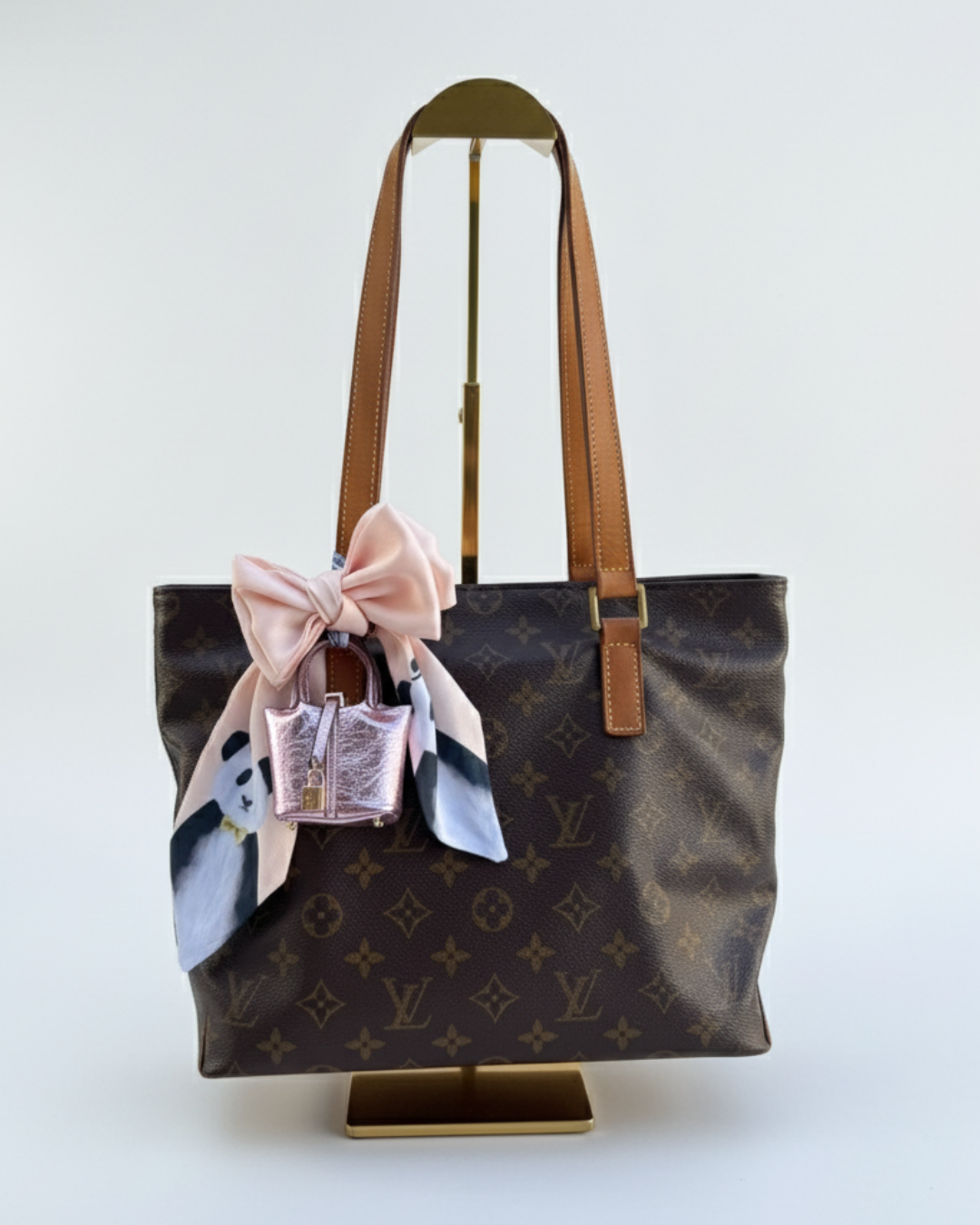 The Prestige – Mini Metallic Luxe Bag Charm