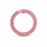Rhinestone O ring clip