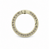 Rhinestone O ring clip