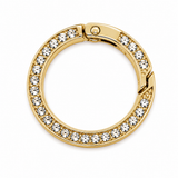 Rhinestone O ring clip