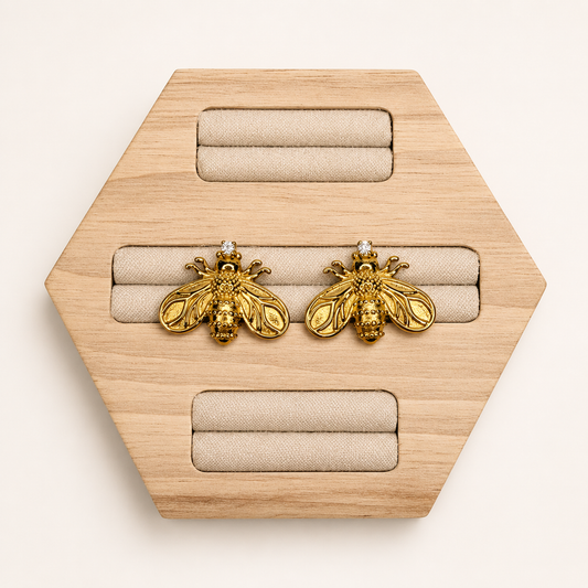 The Honey Bee Earrings