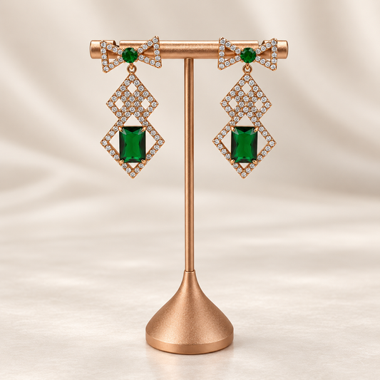 The Emerald Maison Earrings