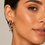 The Midnight Serpent Earrings