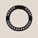 Rhinestone O ring clip