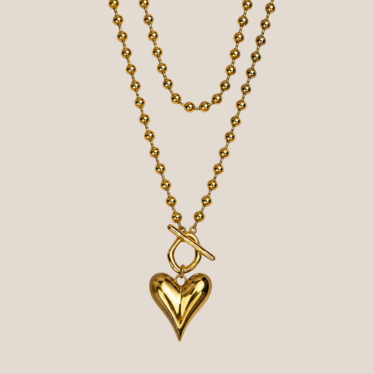 The Heart of Gold Necklace