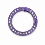 Rhinestone O ring clip