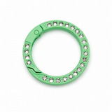 Rhinestone O ring clip