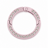 Rhinestone O ring clip