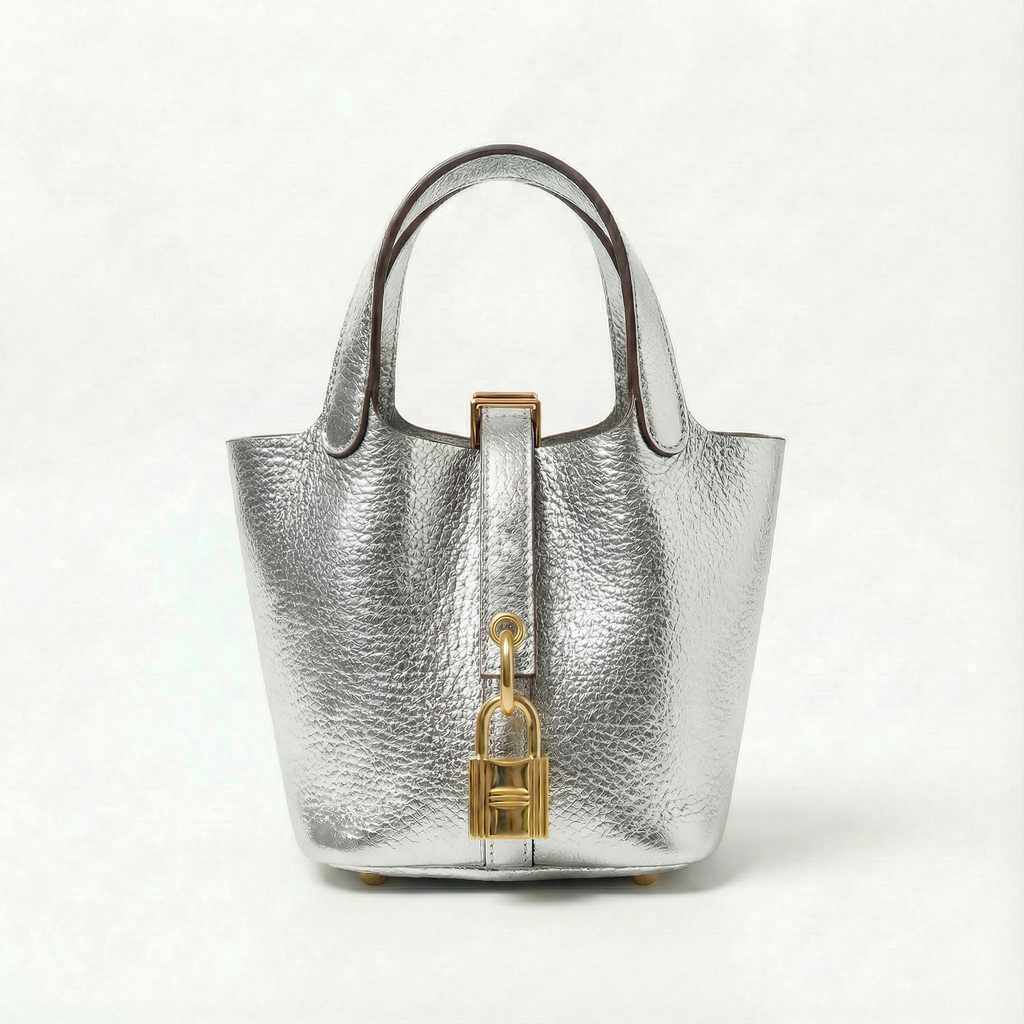 The Prestige – Mini Metallic Luxe Bag Charm