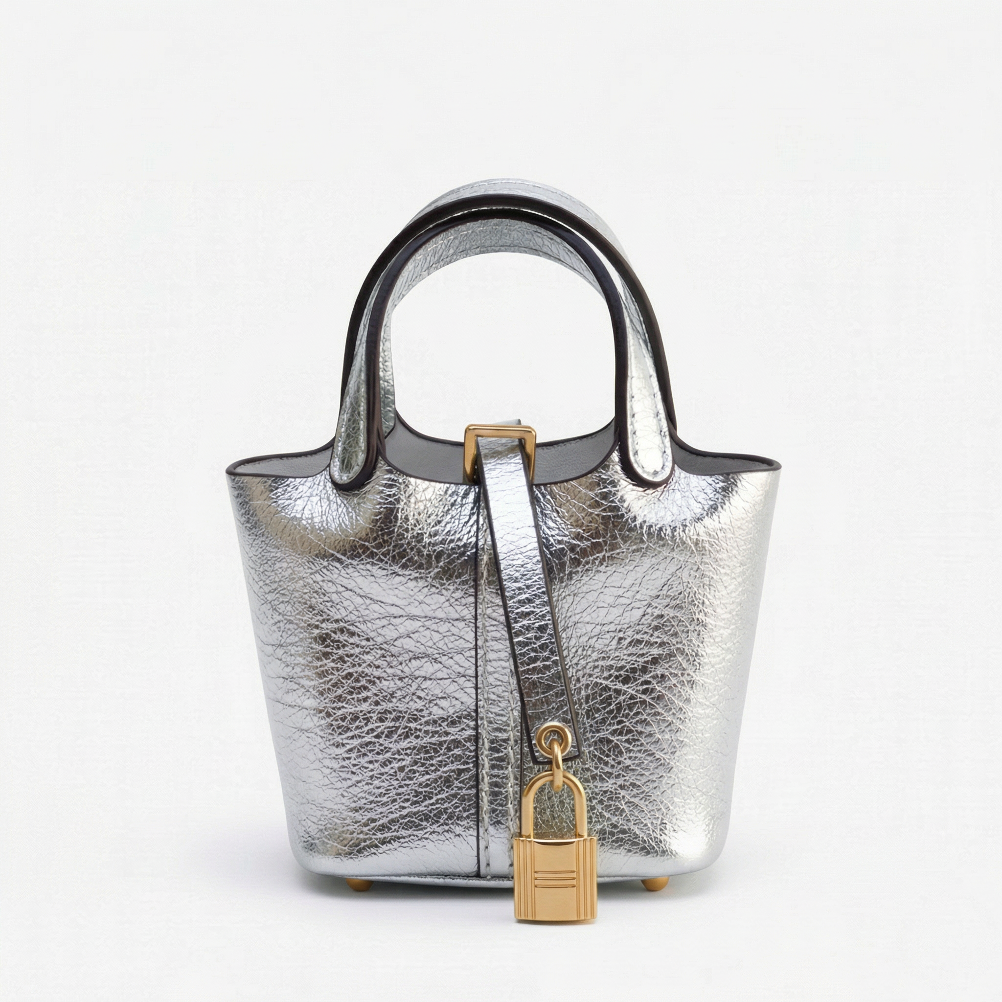 The Prestige – Mini Metallic Luxe Bag Charm