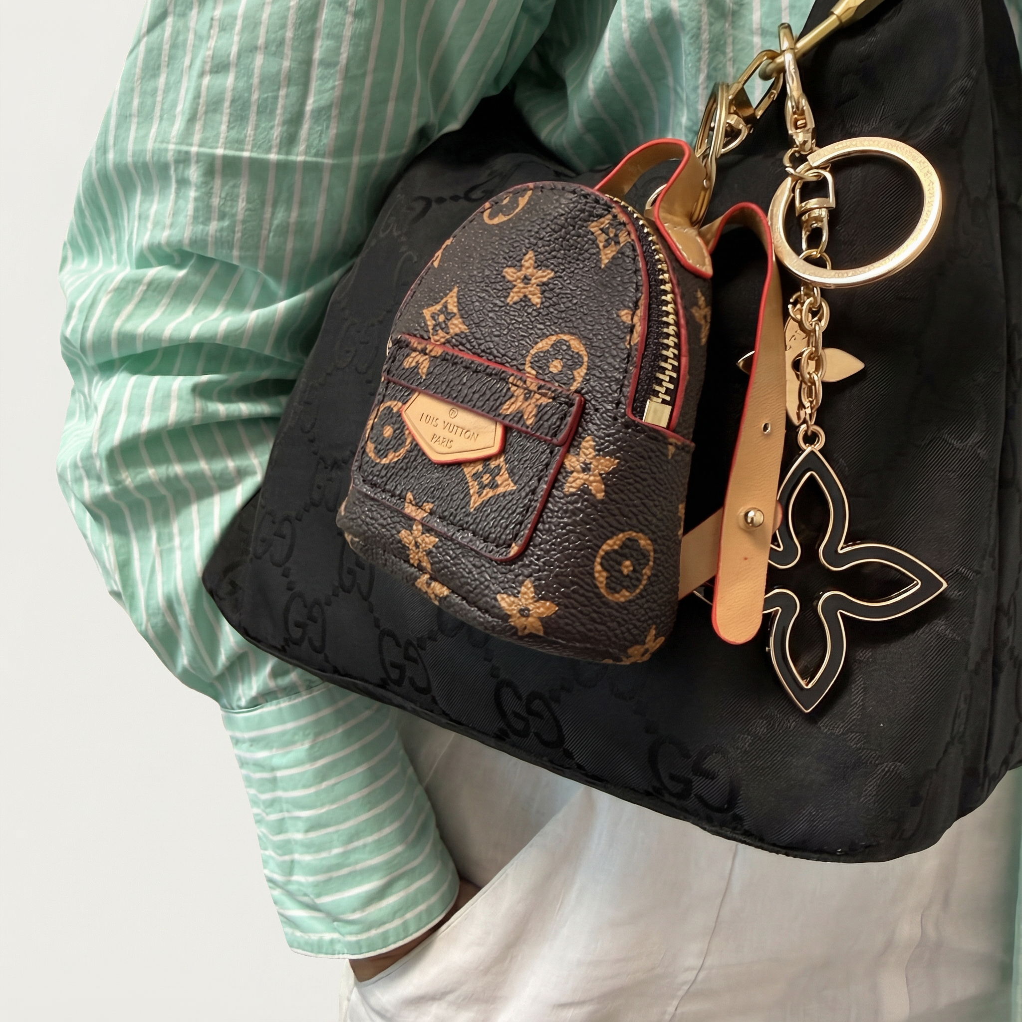 The Scout – Mini Luxe Backpack Charm