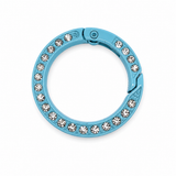 Rhinestone O ring clip