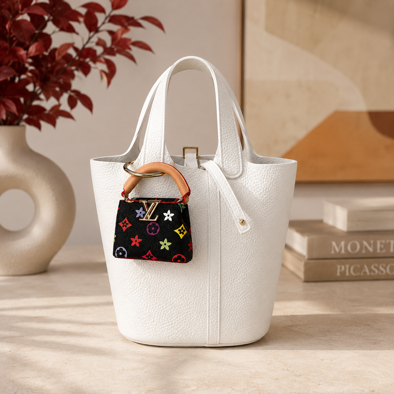 The Vivienne – Mini Luxe Bag Charm