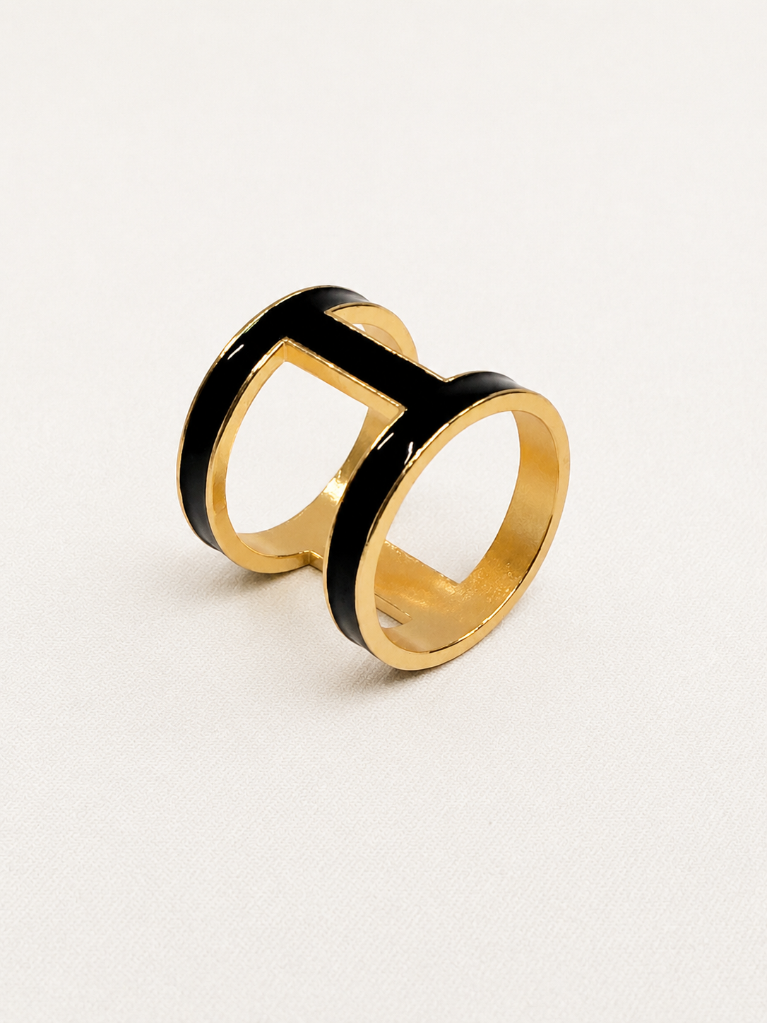 Signature Scarf Rings - Gold
