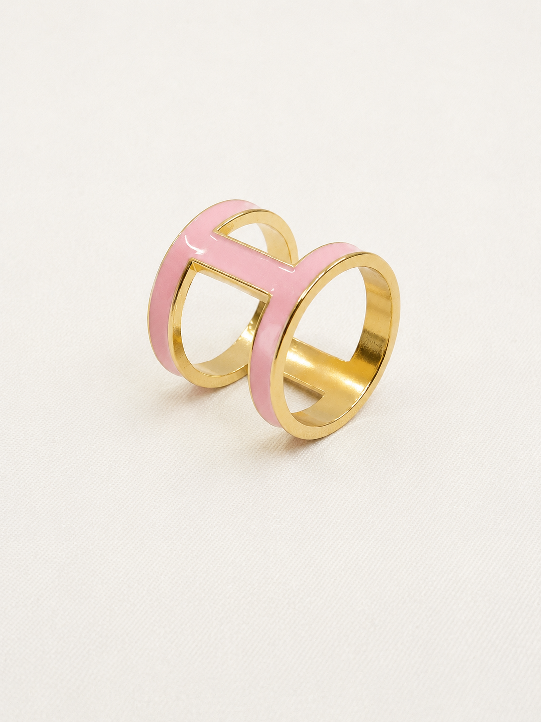 Signature Scarf Rings - Gold