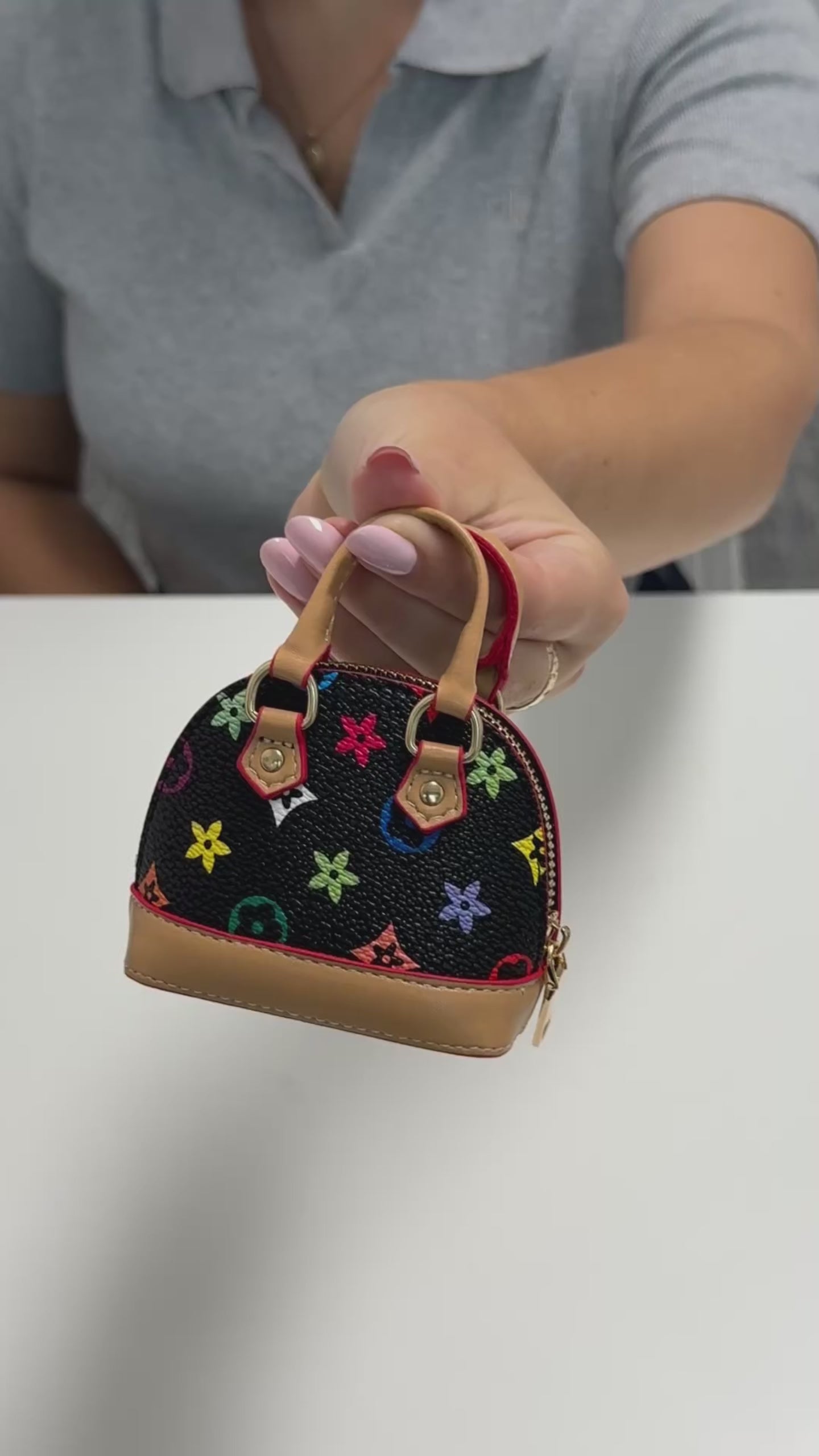 The Icon – Mini Luxe Handbag Charm