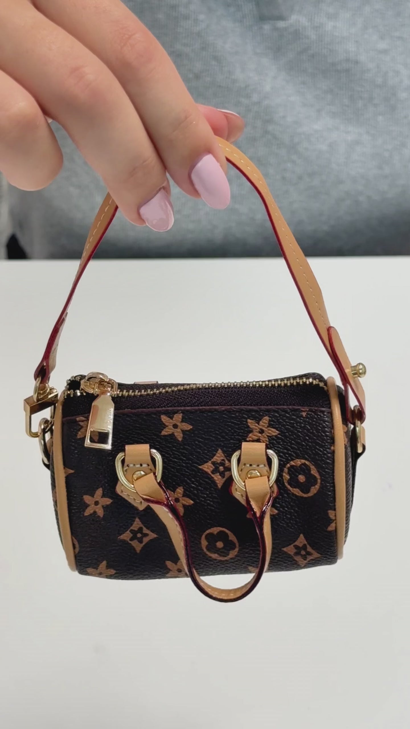 The Weekender – Mini Luxe Duffle Charm