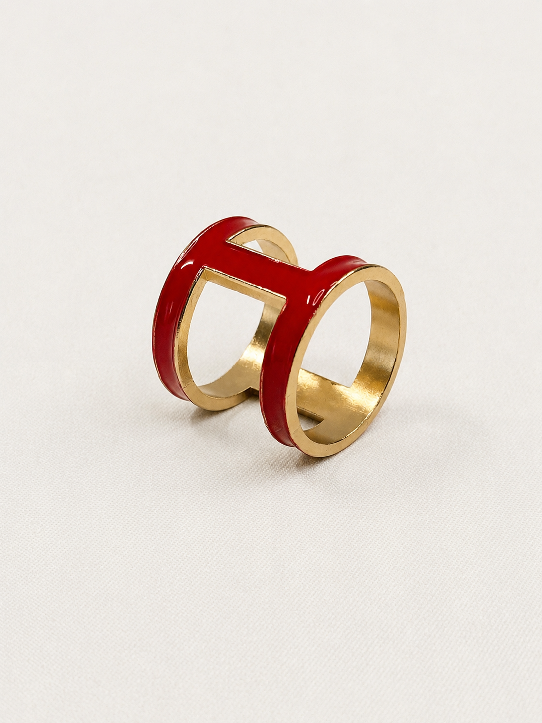 Signature Scarf Rings - Gold