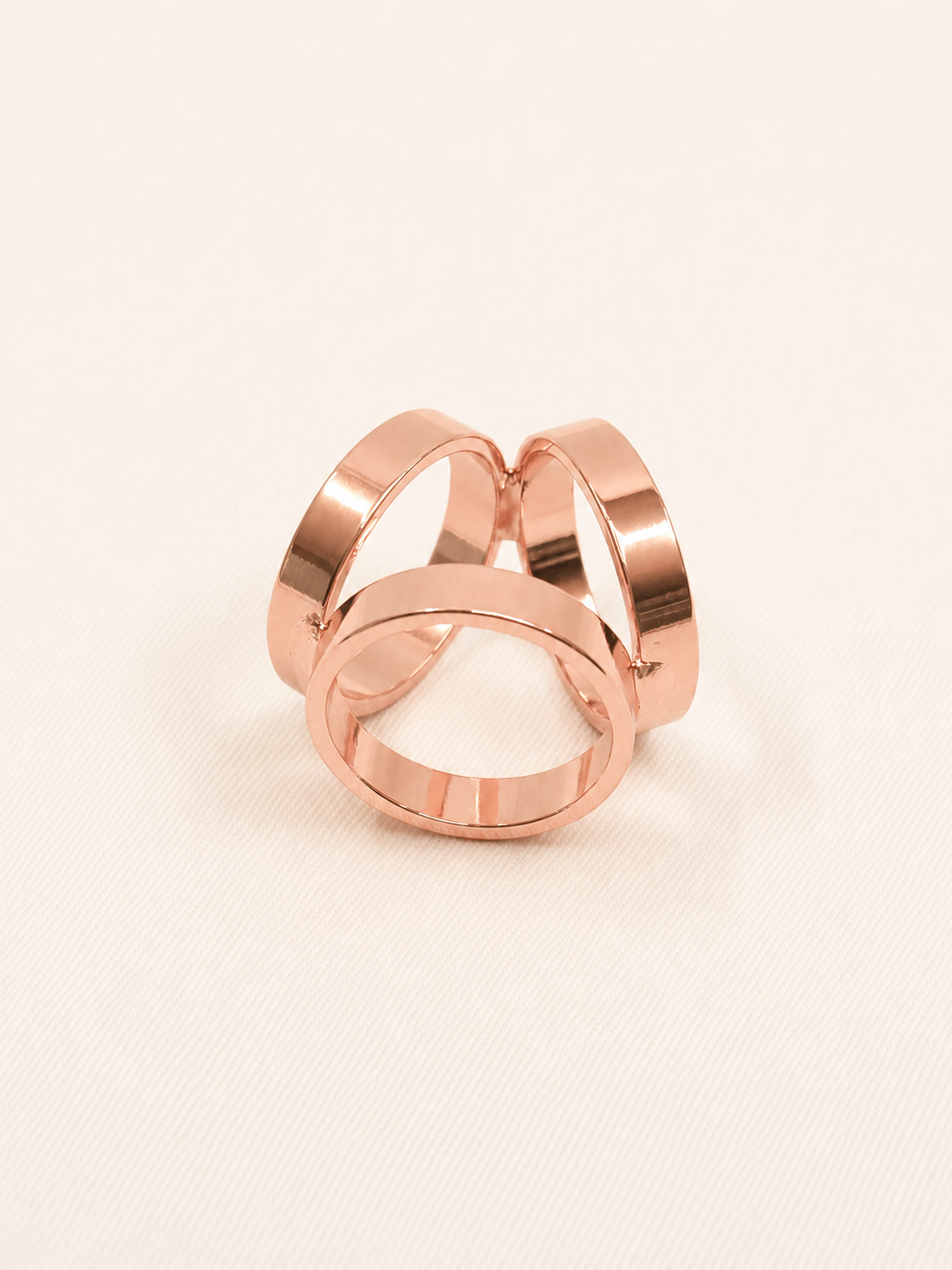 Signature Scarf Rings - Gold