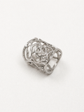 Signature Scarf Rings - Silver